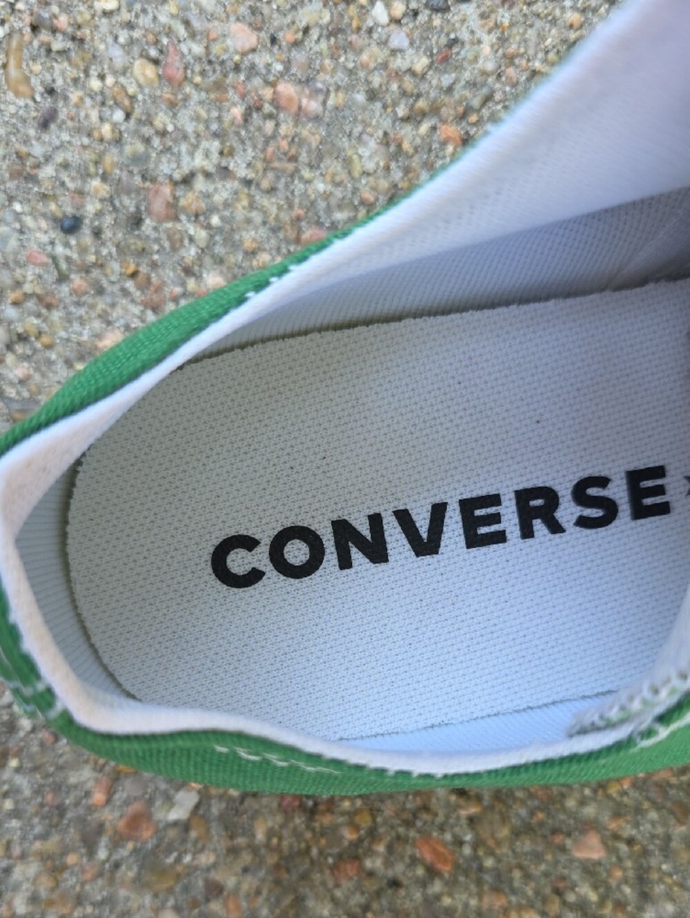 Converse Chuck Taylor All Star Green Canvas Low Top Sneakers Size 6 - Picture 4 of 10